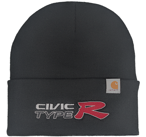 Civic Type R Logo On Black Carhartt® Watch Cap - OSFM